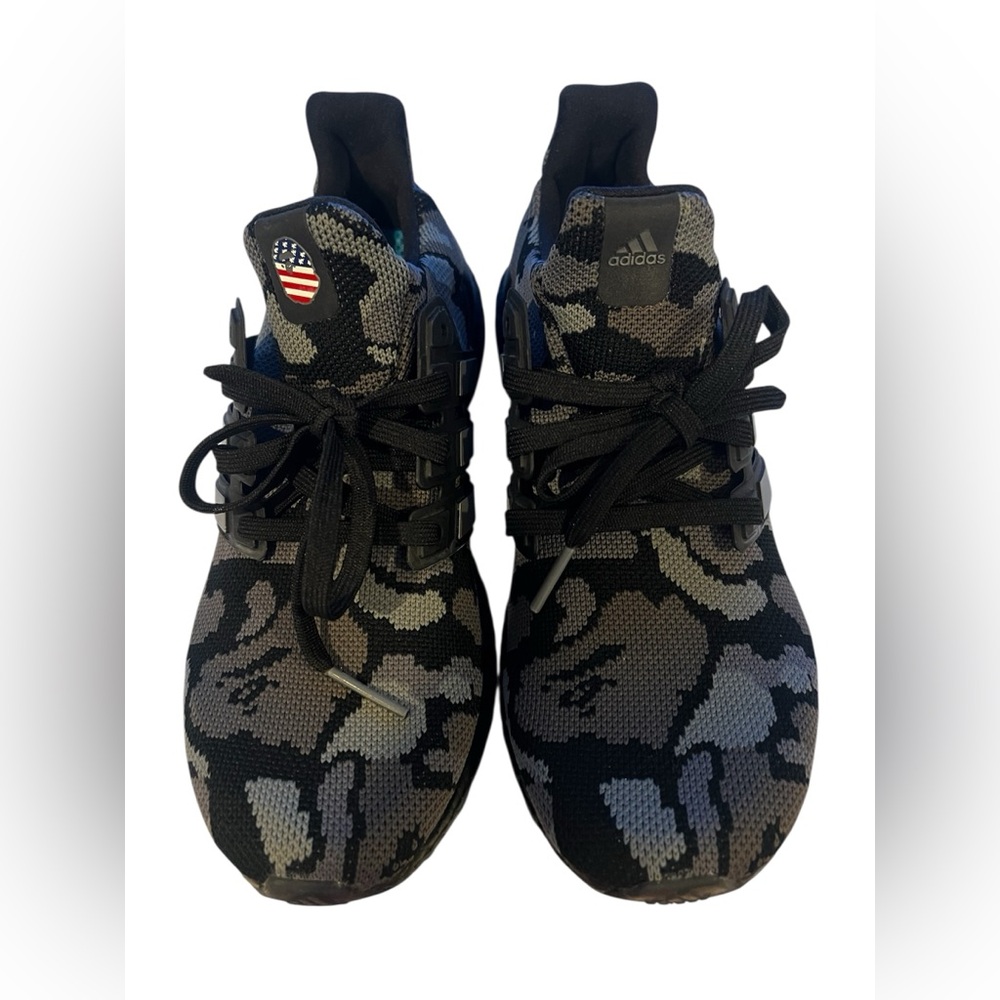 Nike Adidas BAPE Ultra Boost Bathing Ape 4.0 Camo Black Grey men’s size 8 G54784 - Picture 3 of 9